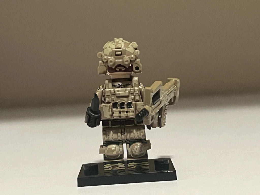 Special Forces Army Marine Soldier Military Minifigure Custom Printed