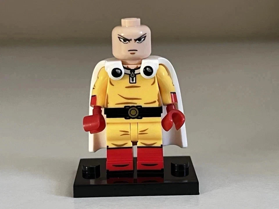 Strifed One-Punch Man Saitama Minifigure | Anime Collectible – Strifed