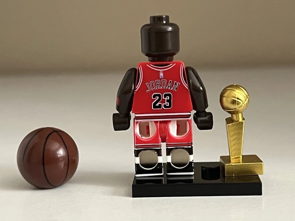 Michael Jordan Basketball Player Minifigure