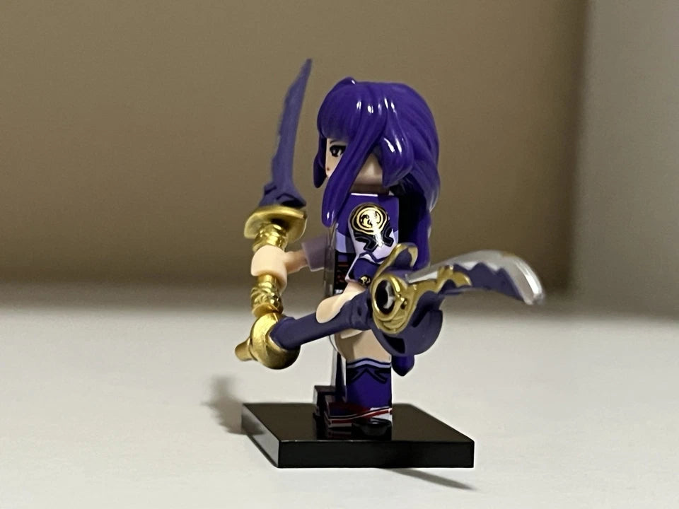 Genshin Impact Raiden Shogun Minifigure